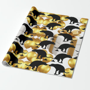 Party Pooper Hilarious Pooping Dog Wrapping Paper