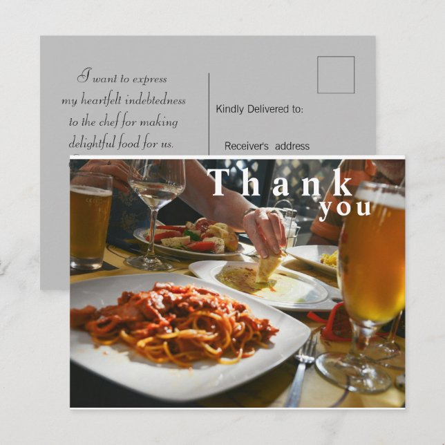 Party  postcard (Front/Back)