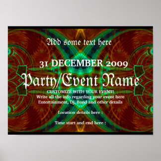 Party Poster #010 Poster