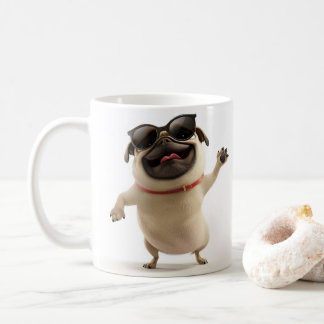Party Pug Mug