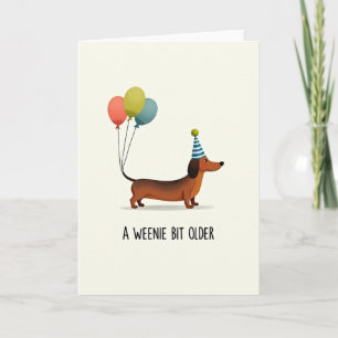 Party Pup Hat Birthday Card