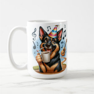 "Party Pup – Musical Celebration with Coffee & Joy Mug