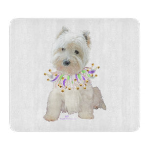 Party Puppy Cutting Board