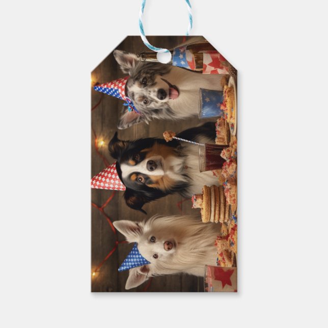 Party Pups Gift Tags (Front)