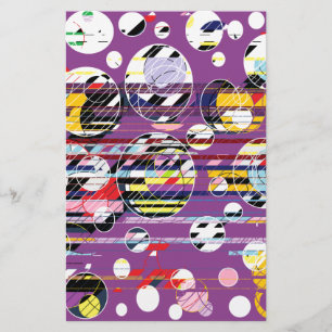 Party Purple Stationery