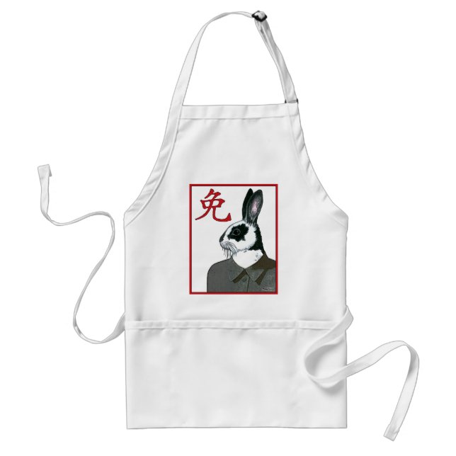 Party Rabbit Standard Apron (Front)