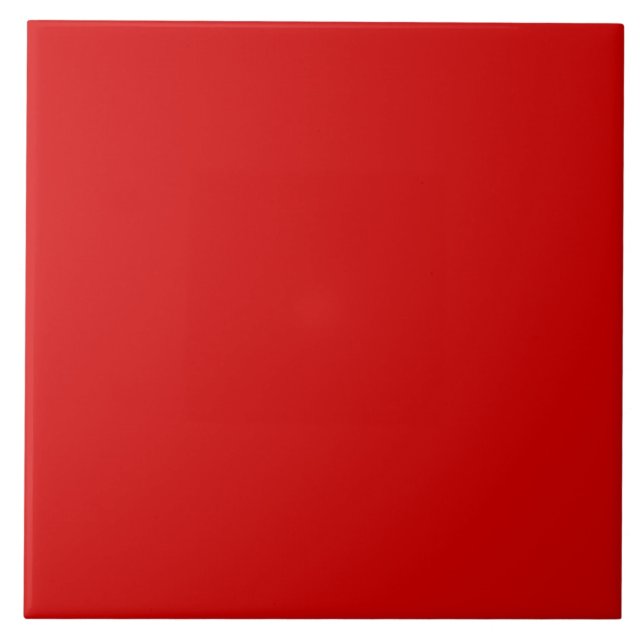 Party red solid  tile (Front)