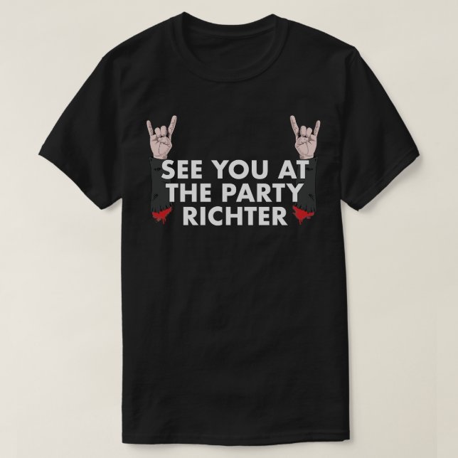Party Richter T-Shirt (Design Front)