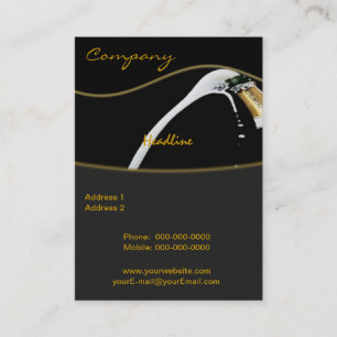 Party Service Business Card