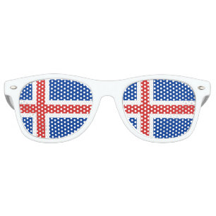Party Shades & Iceland Sunglasses / Icelandic flag