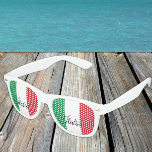 Party Shades & Italy Sunglasses / Italian flag