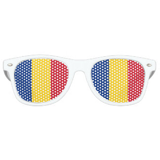 Party Shades & Romania Sunglasses / Romanian flag