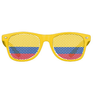 Party Shades Sunglasses - Colombia flag