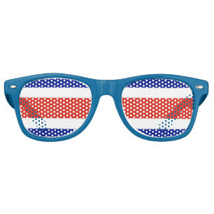 Party Shades Sunglasses - Costa Rica flag