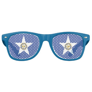 Party Shades Sunglasses - flag of Houston
