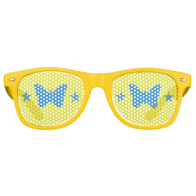 Party Shades Sunglasses with flag of Bady Bassit (Front)