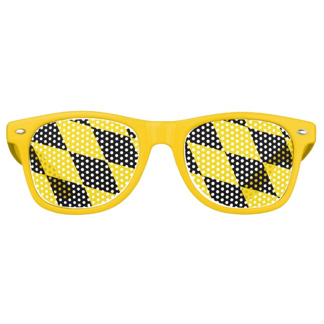Party Shades Sunglasses with flag of Munich (Front)