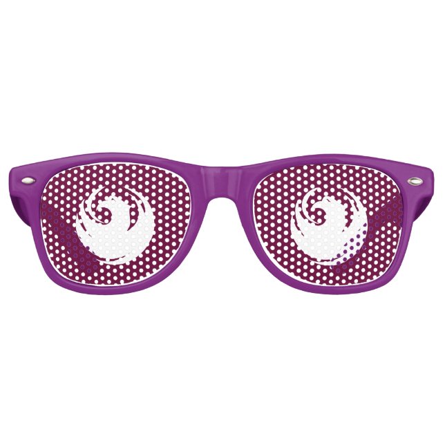 Party Shades Sunglasses with flag of Phoenix City (Front)