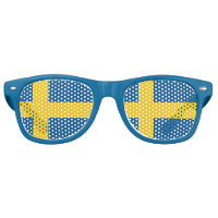 Party Shades & Sweden Sunglasses / Swedish flag