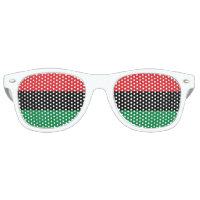 Party Shades & UNIA Sunglasses / Pan African flag