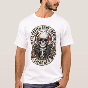 Party Skull Let's Get Smashed Funny Vintage_1 T-Shirt