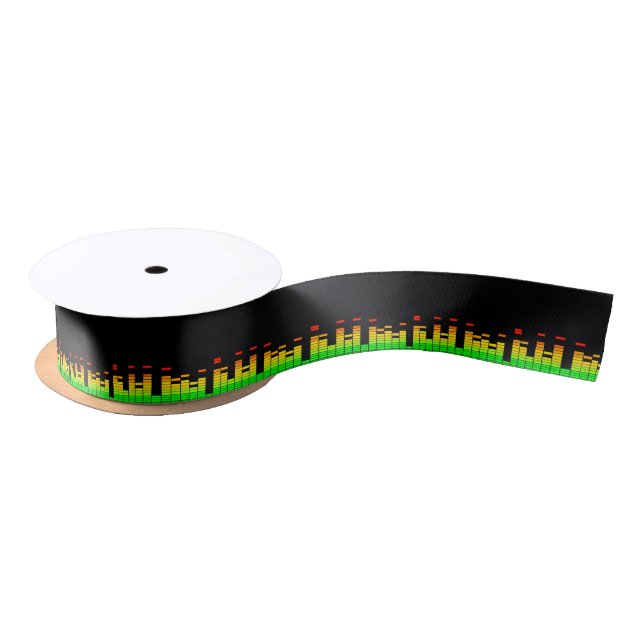 Party Spirit Design Patterns And Graphics Satin Ribbon (Spool)