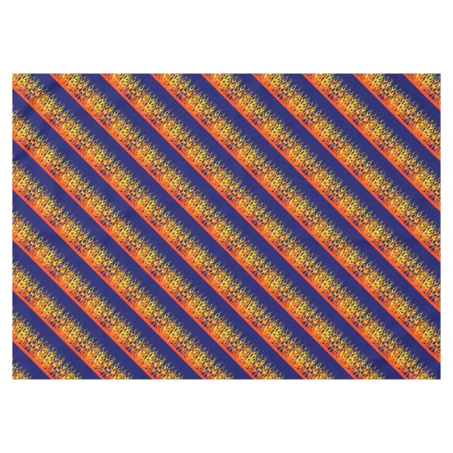 Party Spirit Design Patterns And Graphics Tablecloth (Front (Horizontal))