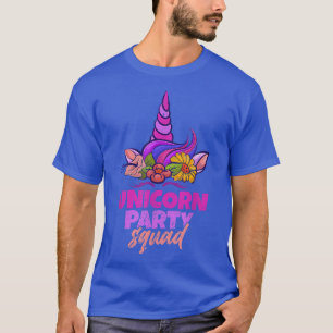 Party Squad Unicorn Lover Magical Animal Unicorn T-Shirt