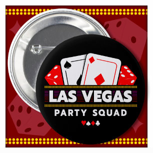 Party Squad Vegas Trip Las Vegas Squad Las Vegas 6 Cm Round Badge