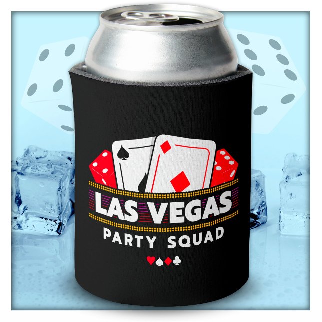 Party Squad Vegas Trip Las Vegas Squad Las Vegas Can Cooler (Creator Uploaded)