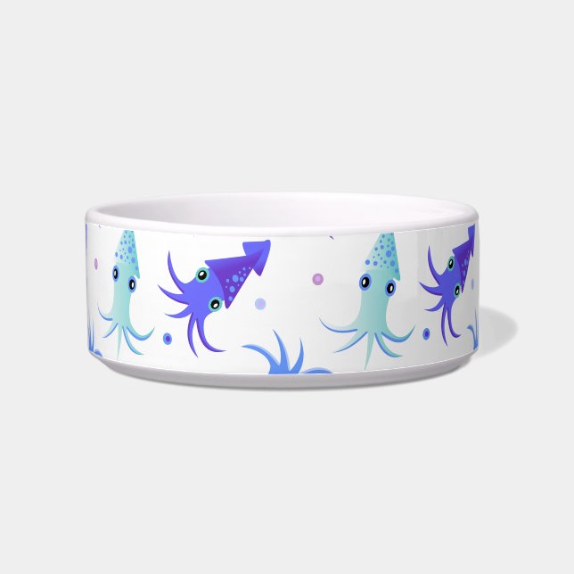 Party Squid Pattern Bowl (Left)