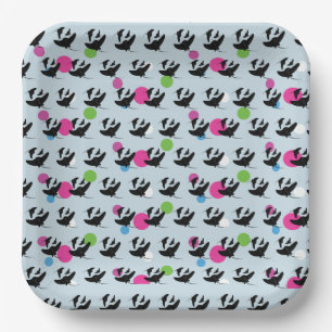Party Stingray Colourful Pattern Paper Plate