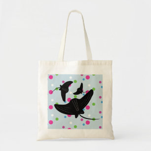 Party Stingray Colourful Pattern   Tote Bag