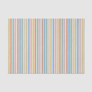 Party stripe tissue paper