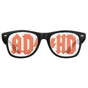 Party Sunglasses AD/HD – Rock Band Parody Design f