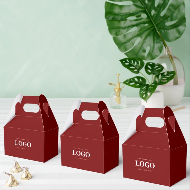 Party Supplies Custom Logo & Text Packaging Favour Box (Multiple)