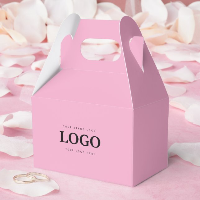 Party Supplies Custom Logo & Text Packaging Favour Box (Wedding)