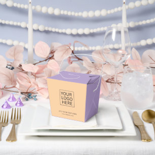Party Supplies Custom Logo & Text Packaging Favour Box