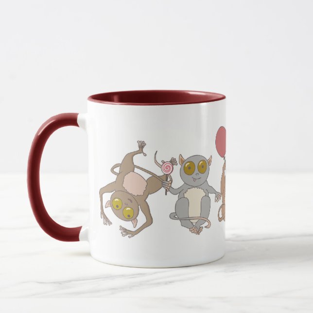 Party Tarsiers, Mug (Left)