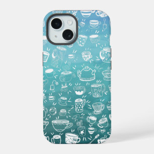 Party tea coffee cups Case-Mate iPhone case
