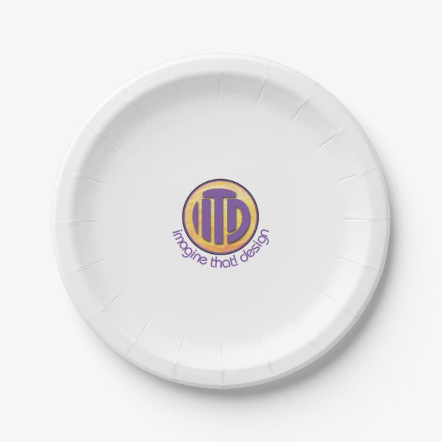 Party Temp Paper Plate (Front)