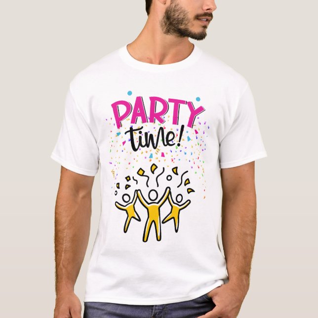 Party Theme T-Shirt (Front)