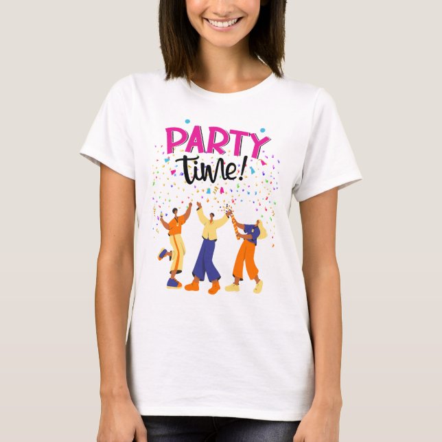 Party Theme T-Shirt (Front)