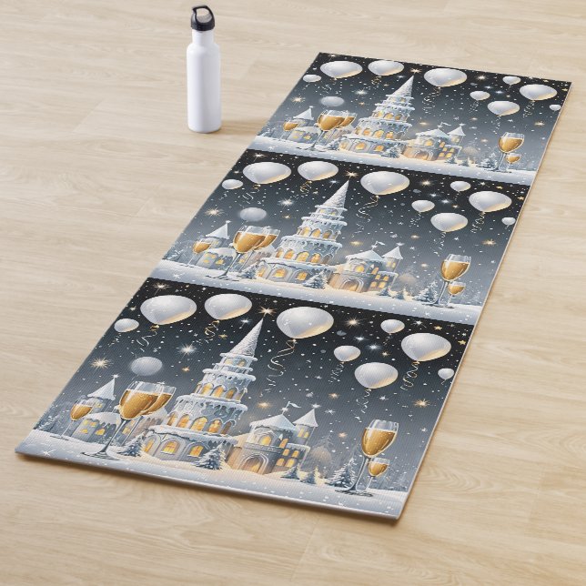 Party 'til the Ball Drops! Yoga Mat (In Situ)