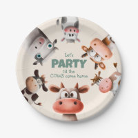 Party til the Cows Come Home Cute Birthday