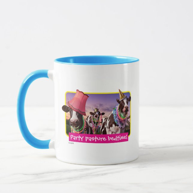 Party 'Til The Cows Come Home Mug (Left)