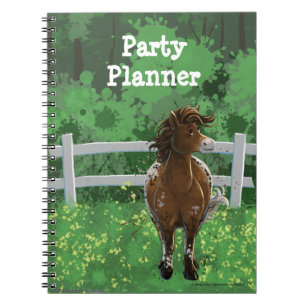 Party Time Appaloosa Horse Notebook