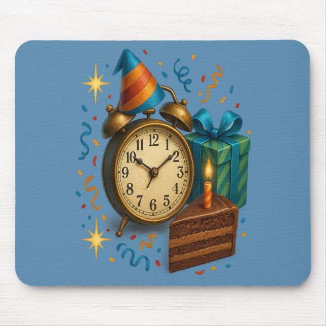 Party Time – Celebrate in Style Mouse Pad (Front)