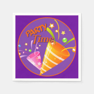 Party Time Celebration Party Napkins