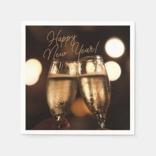 Party-time! Cheers! Happy New Year Napkins
